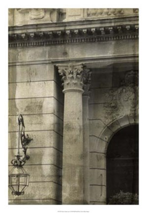 Framed Ornate Architecture I Print