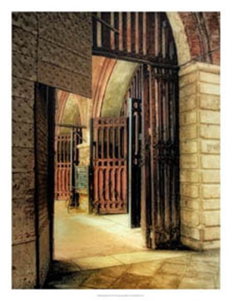 Framed Italian Gateway Print