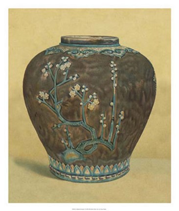 Framed Oxidized Porcelain I Print