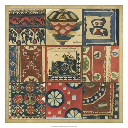 Framed Byzantine Relics III Print