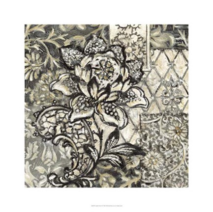 Framed Graphic Chintz II Print