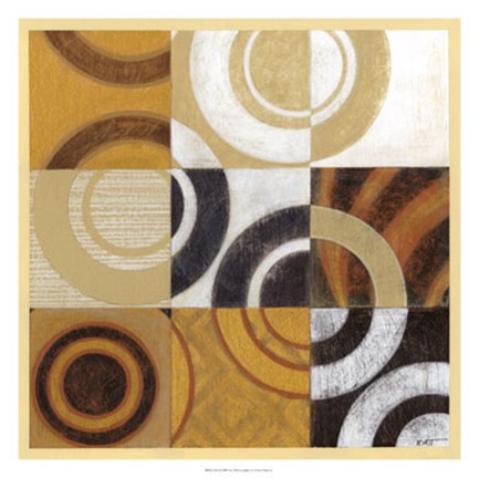 Framed Pulse I Print