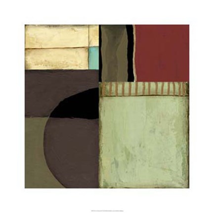 Framed Loft Abstract II Print