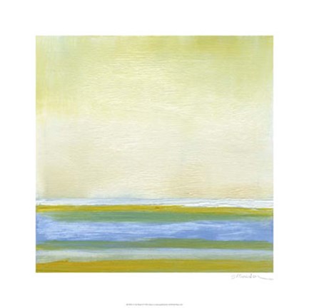 Framed At the Beach II Print