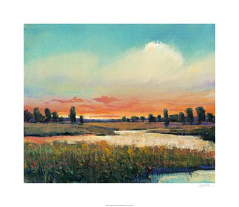 Framed Fading Light Print