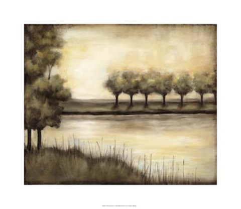 Framed Waterside Revelry I Print
