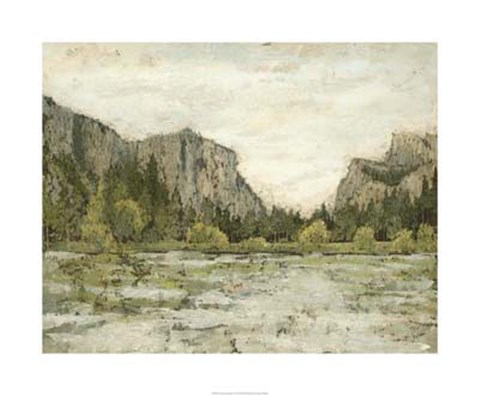 Framed Western Landscape II Print