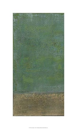 Framed Chrysocolla I Print