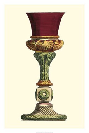 Framed De La Fosse Goblet II Print