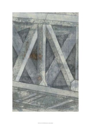 Framed Truss I Print