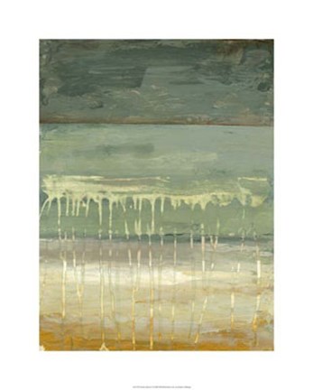 Framed Marine Abstract I Print