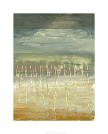 Framed Marine Abstract II Print