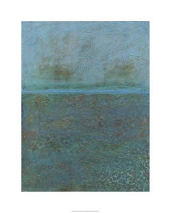 Framed Aegean Sea II Print