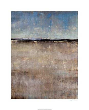 Framed Terrain II Print