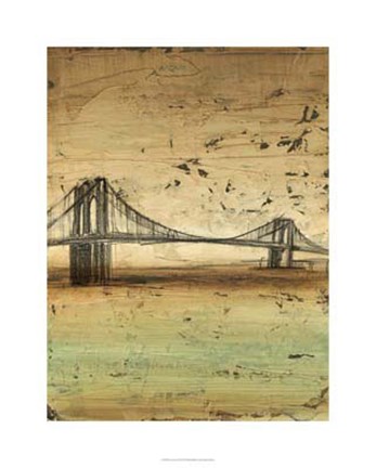 Framed Traverse I Print