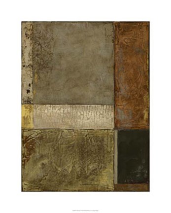 Framed Gilded Age I Print