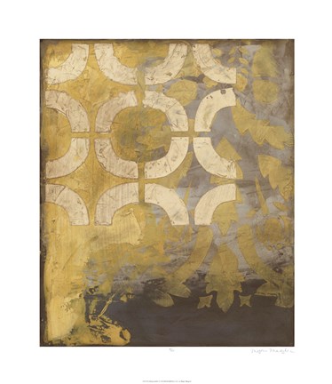 Framed Honeysuckle I Print