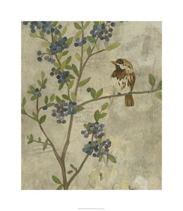 Framed Joyful Garden II Print