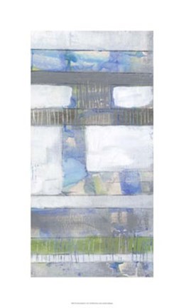 Framed Fluid Neutrals II Print