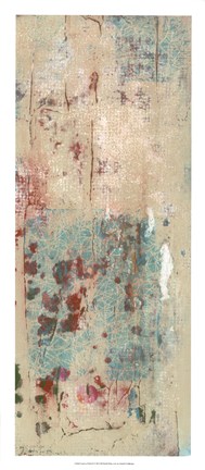 Framed Layers Of Paint II Print