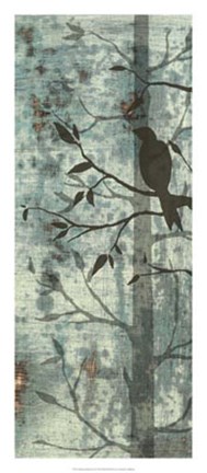 Framed Whimsical Silhouette II Print