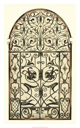 Framed Printed Majestic Gateway I Print