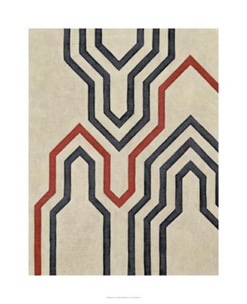 Framed Diversion I Print