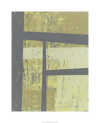 Framed Zest Abstract I Print