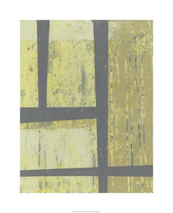 Framed Zest Abstract II Print