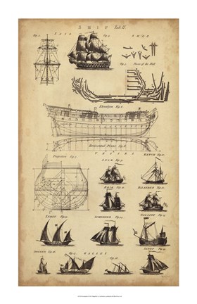 Framed Encyclopediae I Print