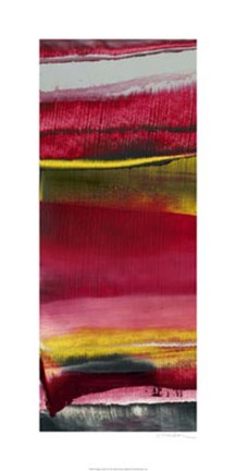 Framed Magenta Solstice I Print