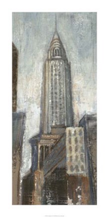 Framed New Heights II Print