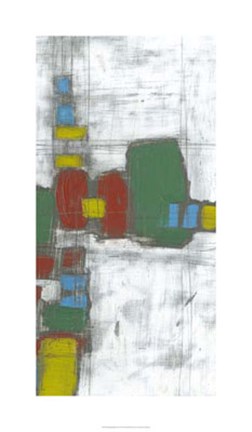 Framed Building Blocks II Print