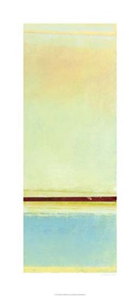 Framed Paths I B Print