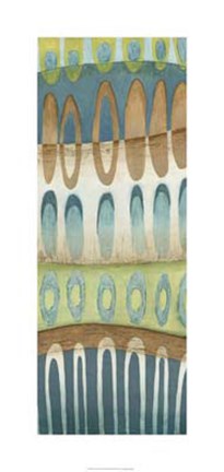 Framed River Flow II Print