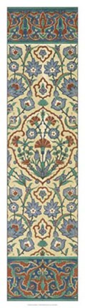 Framed Panel Arabesque I Print