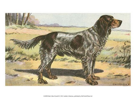 Framed Man&#39;s Best Friend II Print