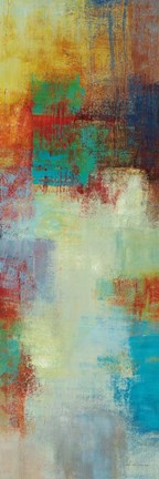 Framed Color Abstract II Print