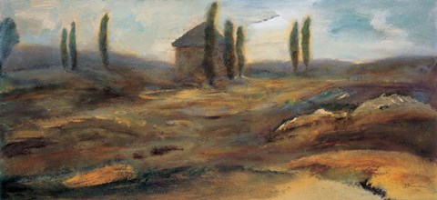 Framed Up on the Hill Print