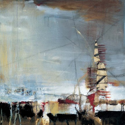 Framed Industrial Revolution I Print