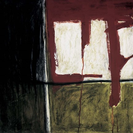 Framed Textiles II Print