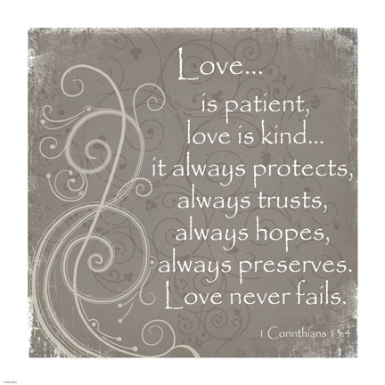 Framed Love Quote Print