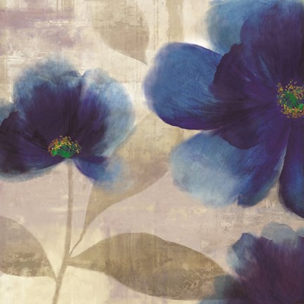 Framed Indigo Dreams II Print