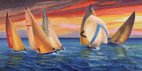 Framed Regata Print