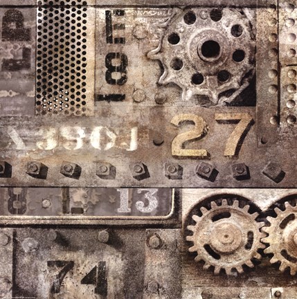 Framed Industrial II Print