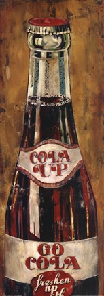 Framed Cola Up Print