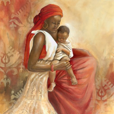 Framed Beauty of Love I Print