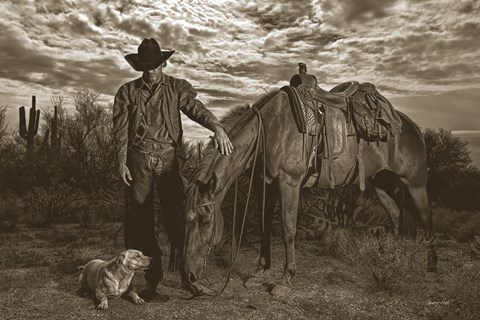 Framed Compadres Print