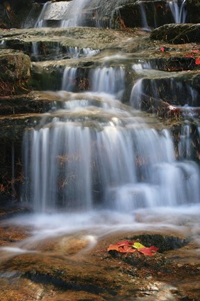 Framed Waterfall Whitecap Stream Print