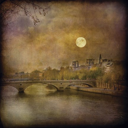 Framed Pont Louis Phillipe Print